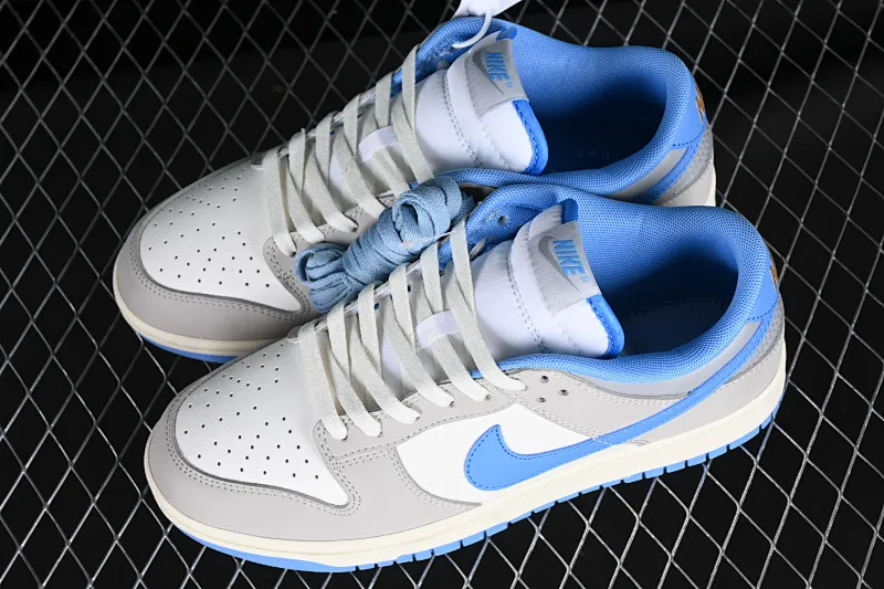 All categories Nk SB Dunk series Nk SB Dunk Low low-top sneakers F version Nk Dunk Low "Athletic Department" gray blue SB low-top casual sneakers FN7488-133